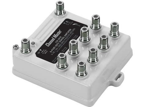 amplified distribution box|8 port tv distribution amplifier.